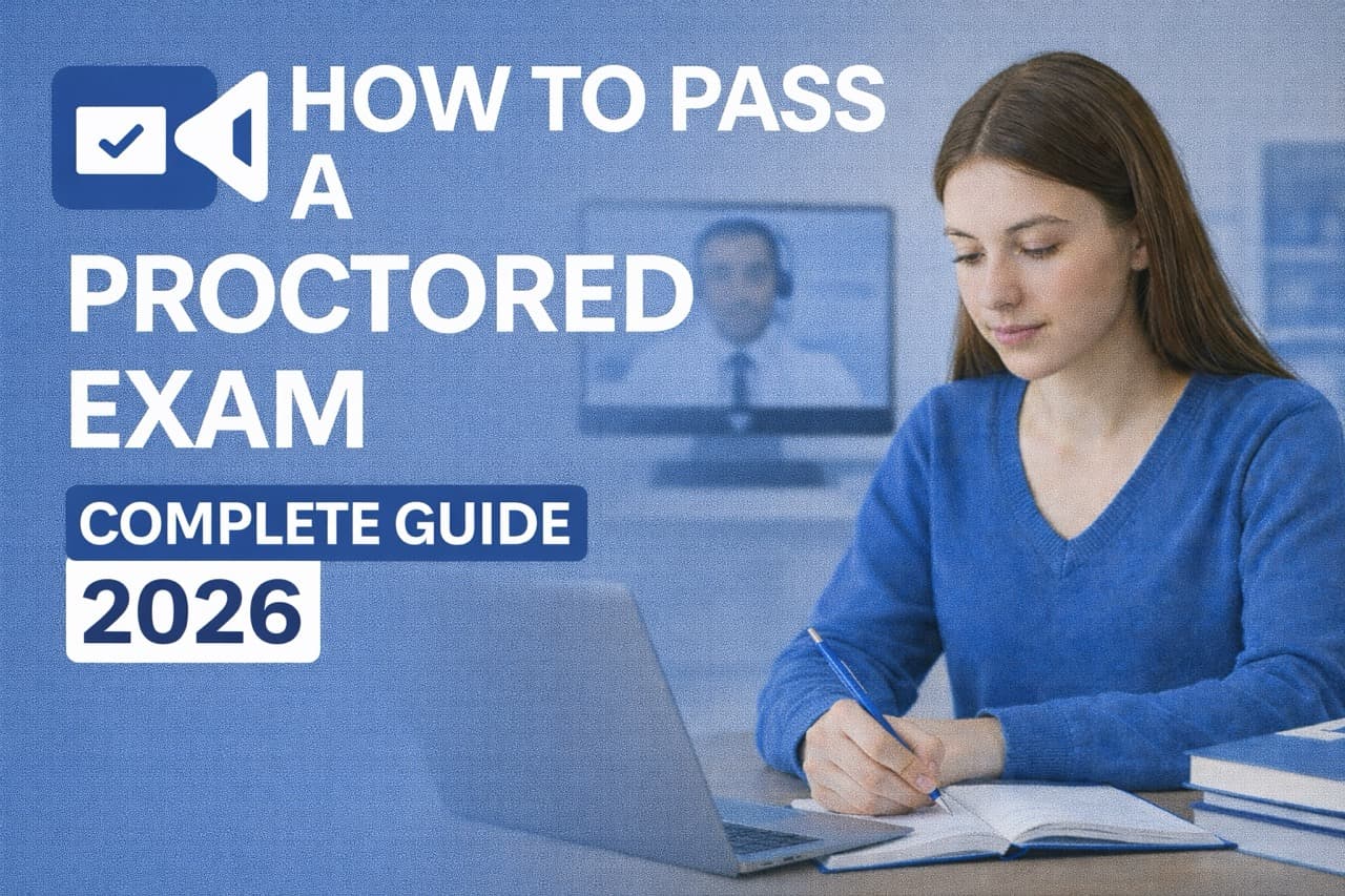 How to Pass a Proctored Exam - Complete preparation guide