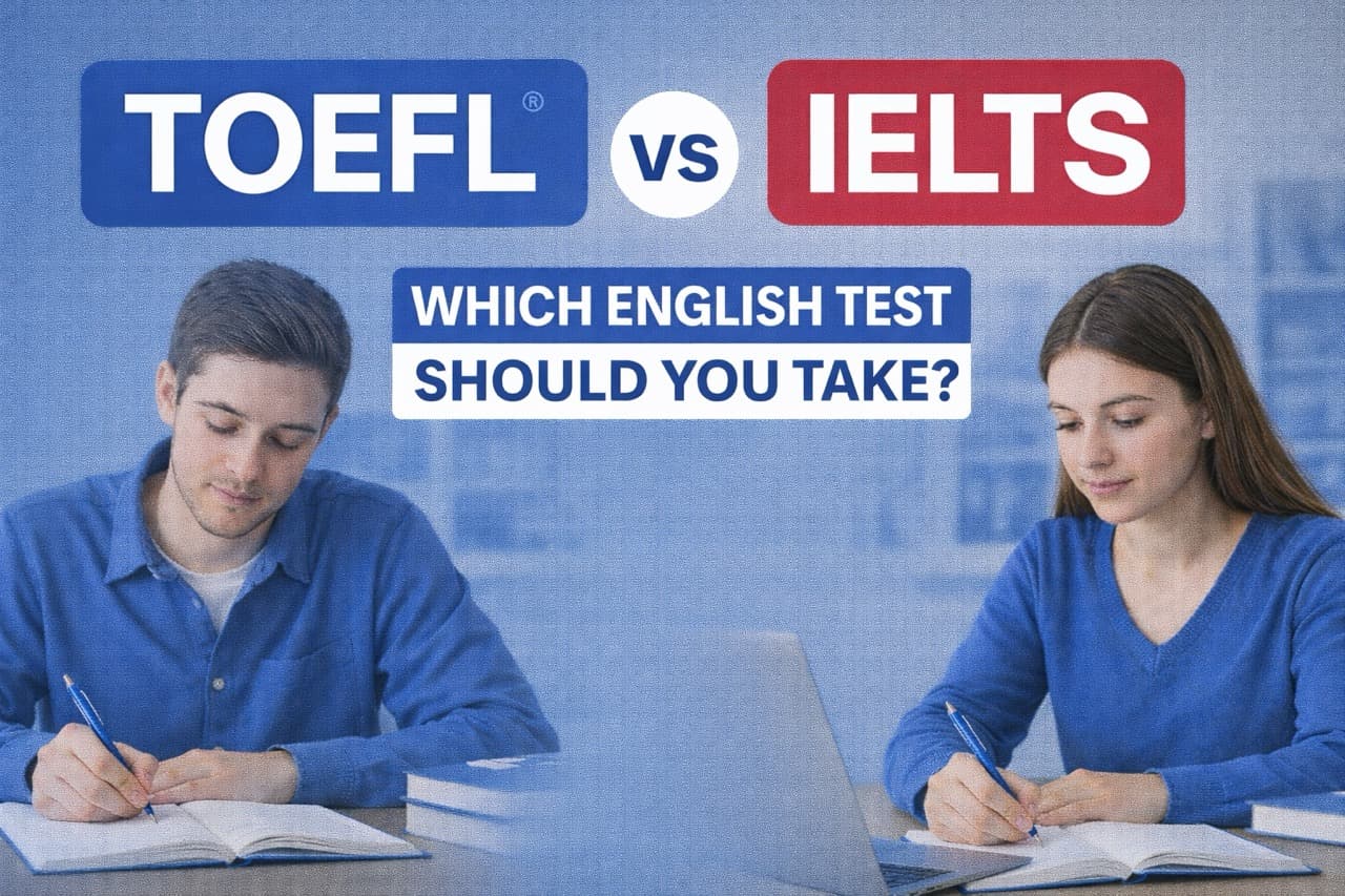 TOEFL vs IELTS Comparison - Complete guide for 2026