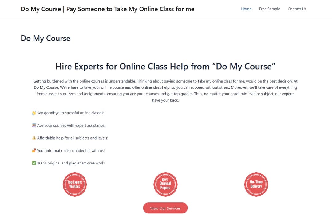 DoMyCourse.us