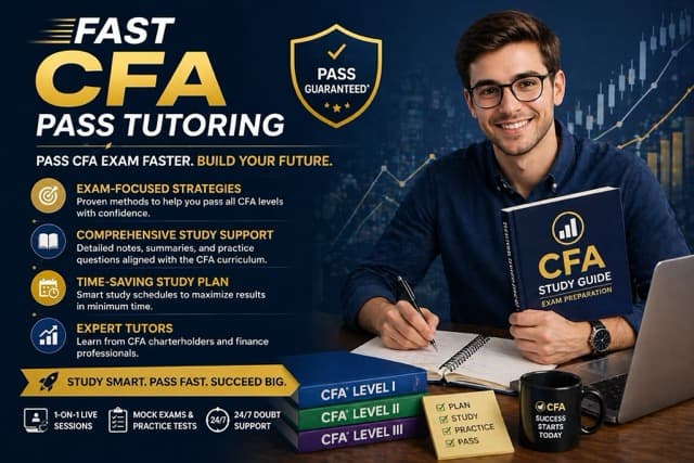 Fast CFA Pass - CFA exam tutoring sessions for all three levels