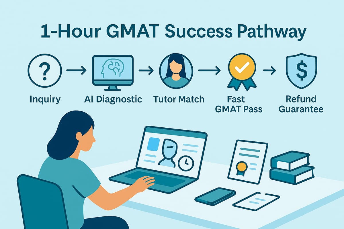 Fast GMAT Pass - 1 hour tutoring GMAT sessions with AI diagnostics and expert instruction
