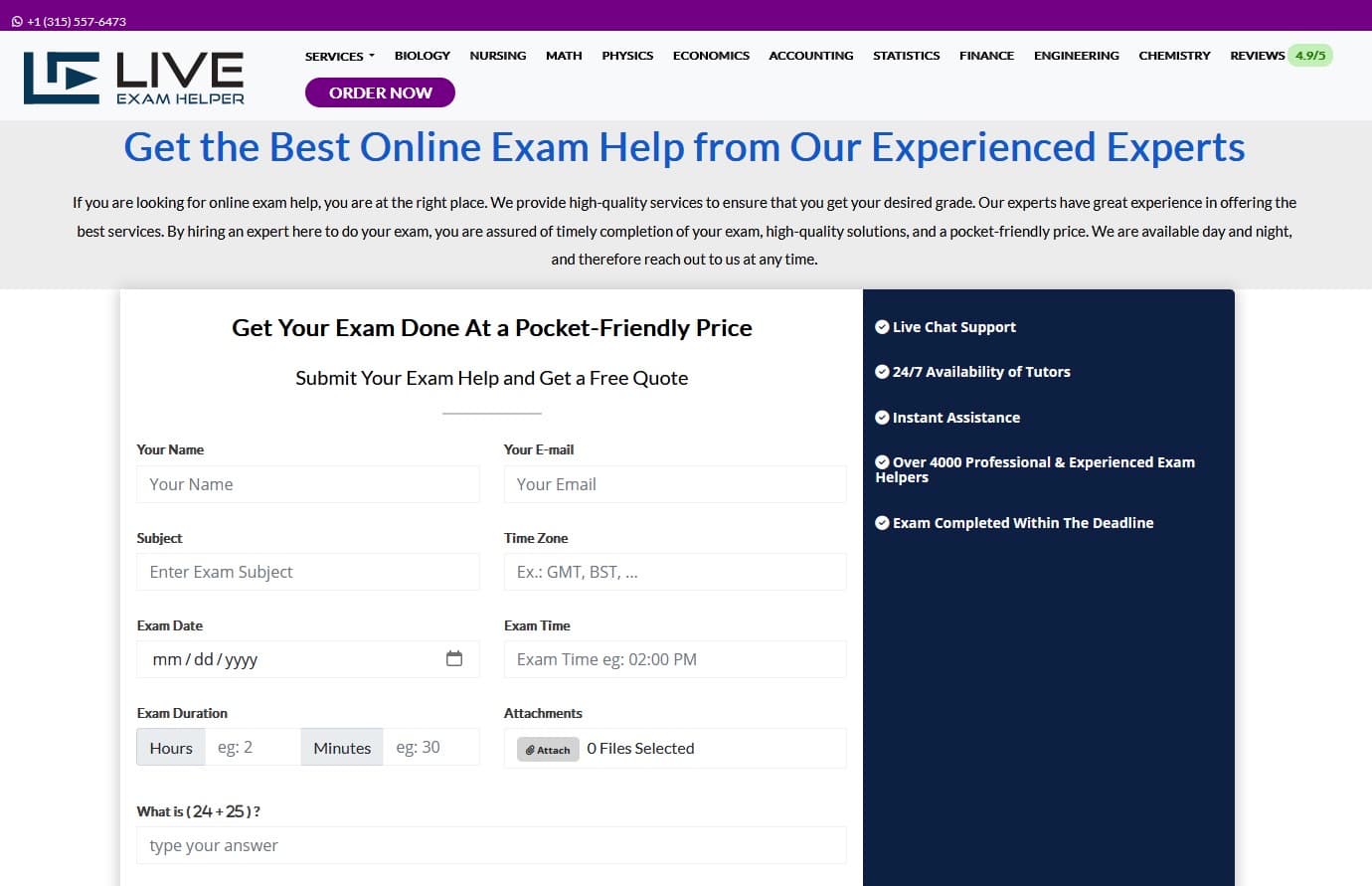 LiveExamHelper.com