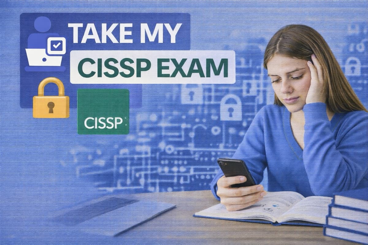 take my cissp exam for me