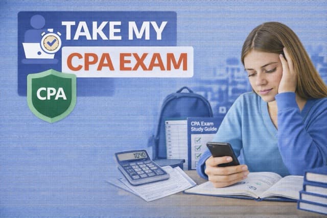 take my CPA exam for me - professional CPA exam assistance