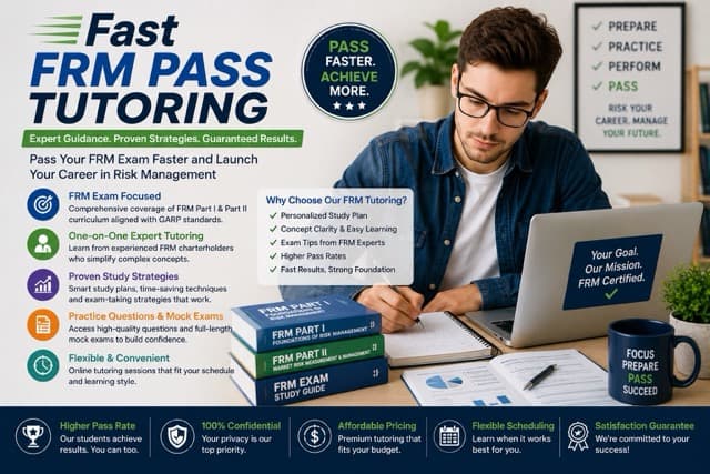 Take my FRM exam - financial risk manager exam help
