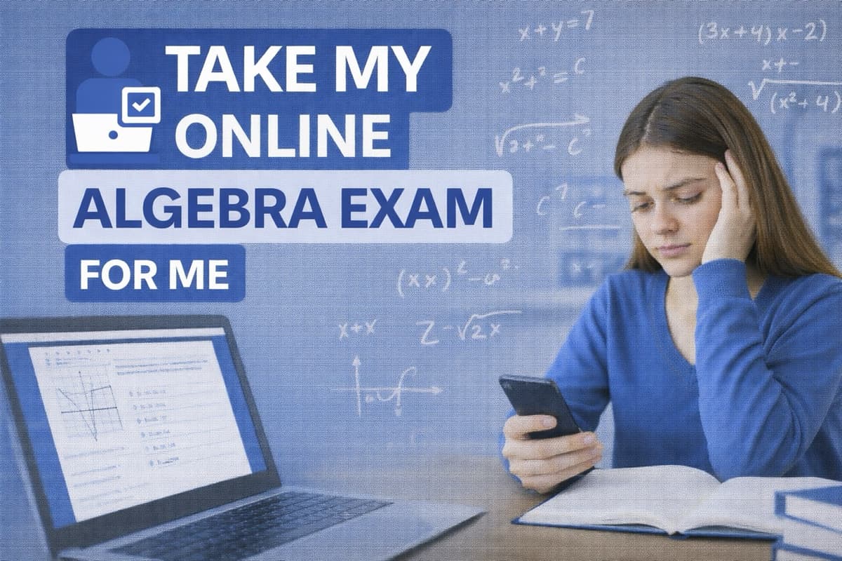 take my online algebra exam for me