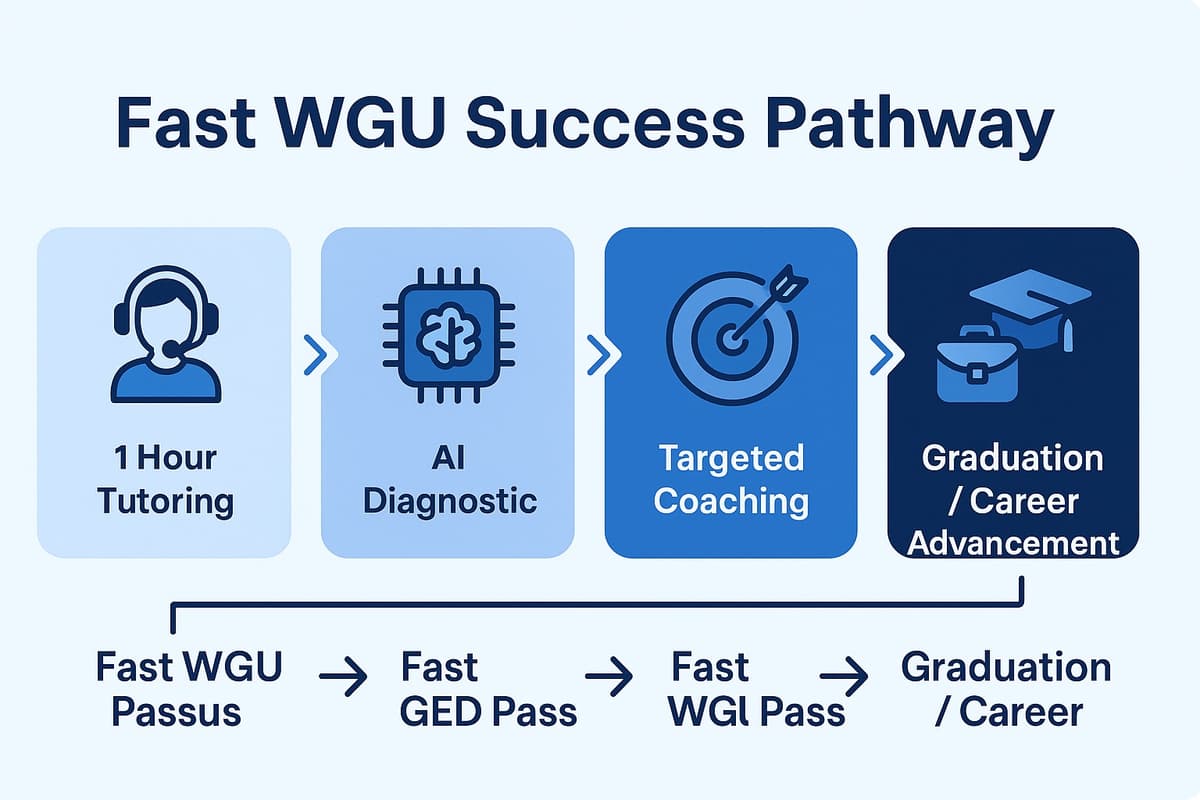Fast WGU Pass - 1 hour tutoring WGU success stories